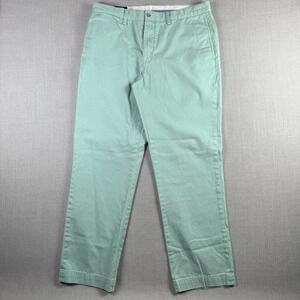 Polo Ralph Lauren Pants Men's 34x30 Mint Green Classic Fit Flat Front Chino